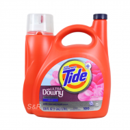 Tide April Fresh Liquid detergent with Downy 3.78L 